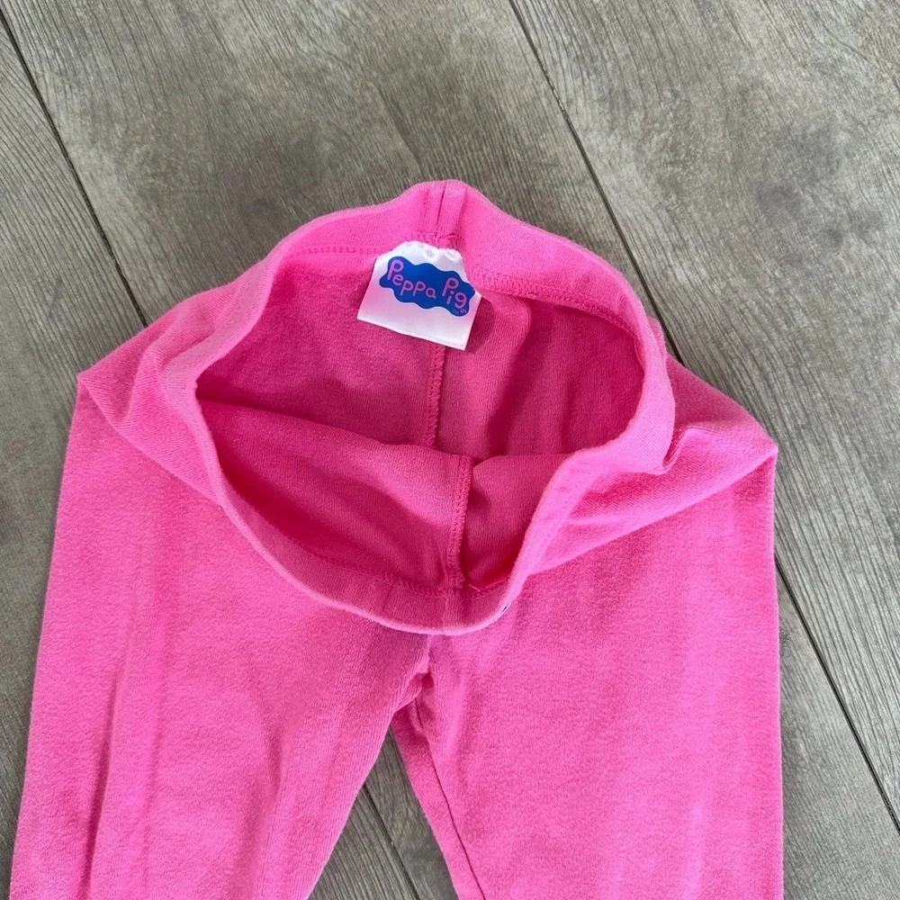 Disney Little Mermaid Ariel Shirt & Peppa Pig Pants 2T Girls